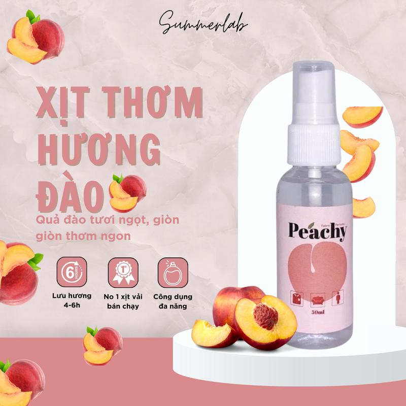 Xịt Thơm Quần Áo Hương Nước Hoa, Xịt Khô Lưu Hương Lâu Fabric Perfume 50ml Cosmetic Nữ Women Mỹ Phẩm