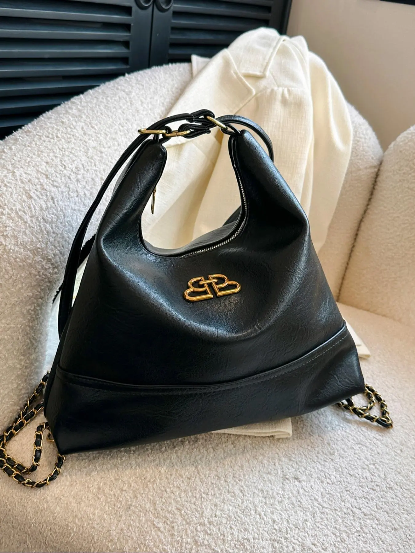 Women's Fashion Chain Strap Crossbody Bag, Casual Versatile Shoulder Bag for Daily Used, Trendy High-quality Daily Commuting Bag, Girl Fashionable Bag
