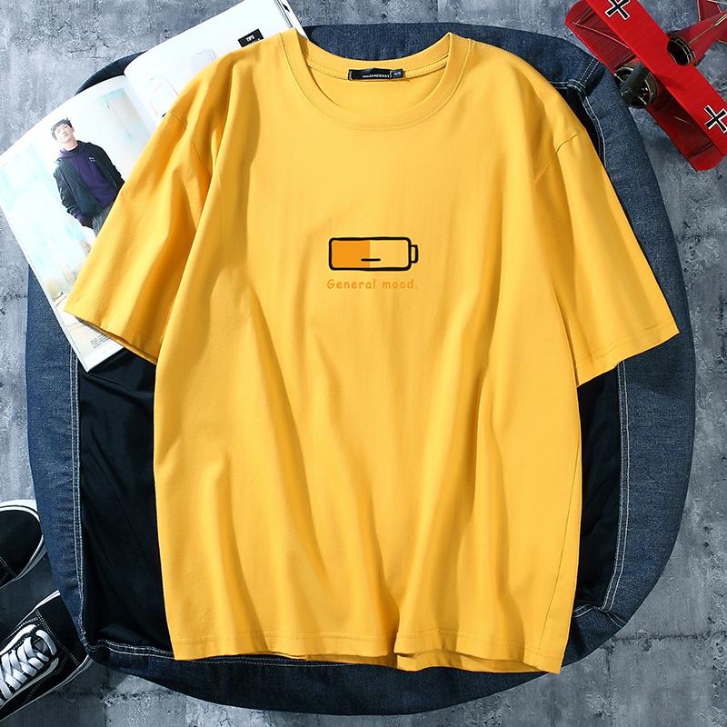 Áo Thun Mùa Hè, Ngoại Cỡ, Ngắn Tay, Dành Cho Nam, Phong Cách Thường Ngày Họa Tiết Nhỏ Pin Áo Thun, Thời Trang Hợp Xu hướng Cho Thanh Thiếu Niên, Có Cỡ M-8XL 4