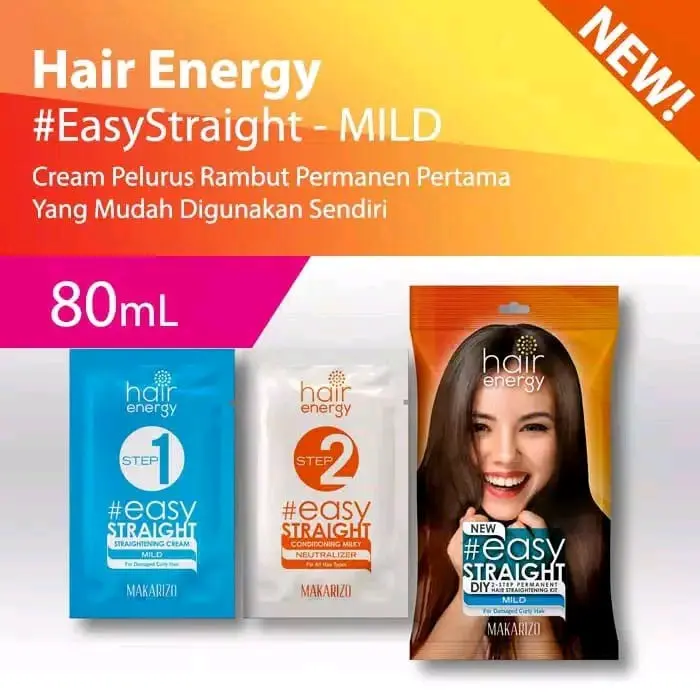 Makarizo hair energy pelurus rambut 1