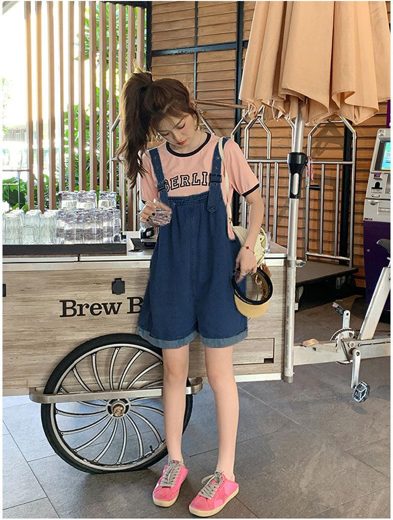 Product Introduction of Quần Yếm Ngắn Denim Yếm Có Thể Điều Chỉnh Dy022, Thoải Mái Khi Mặc Với Tất Cả Các Thiết Kế, # DY031 18