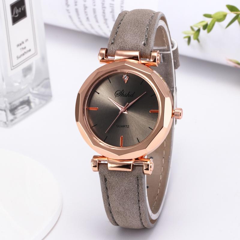 Product Introduction of Đồng Hồ Thắt Lưng Da Lì Xu Hướng Thời Trang, Dành Cho Nữ, Kim Cương, Phong Trào Thạch Anh, Đồng Hồ Quà Tặng Nữ 5