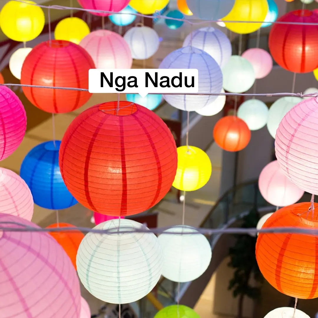 Đèn lồng Vải Lụa chống nước trang trí Tết ngoài trời - den long  nhà hàng, Noel khu du lịch, công viên, khách sạn, homestay, bãi biển, resort, trường học, sân chùa, lễ hội
