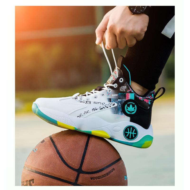 Product Introduction of High Top Basketball Men's Shoes Autumn 2023 New Trendy Brand Versatile Sports And Leisure Heightening Putian Dad Ins Trendy Shoes 62