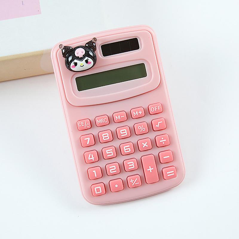 Product Introduction of Portable Cute Kawaii Mini Cute Calculator Cartoon Creative Digit Calculator Office School Supplies Students Stationery Gifts 23