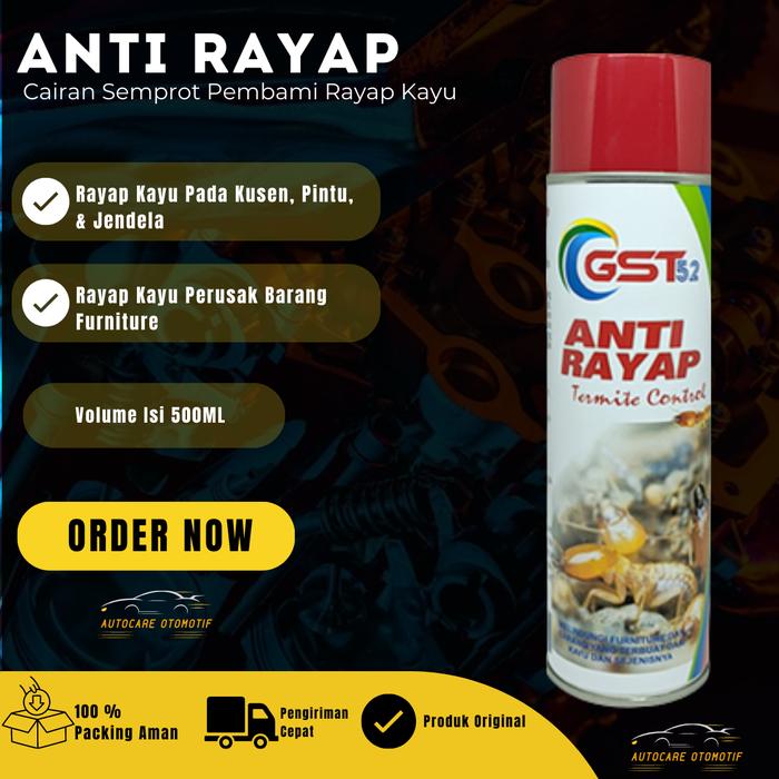 Promo Gst52 Obat Anti Rayap 500ML Pembasmi Rayap Kayu Semprot - Kab ...