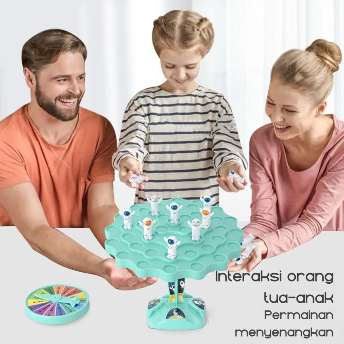 Poney Angkasawan & Katak Penyeimbang – Mainan Edukasi Stimulasi Perkembangan Anak Melatih Motorik Halus, Koordinasi Mata Tangan dan Konsentrasi | Board Game Kreatif, Hadiah Ulang Tahun, Mainan Sensorik STEM