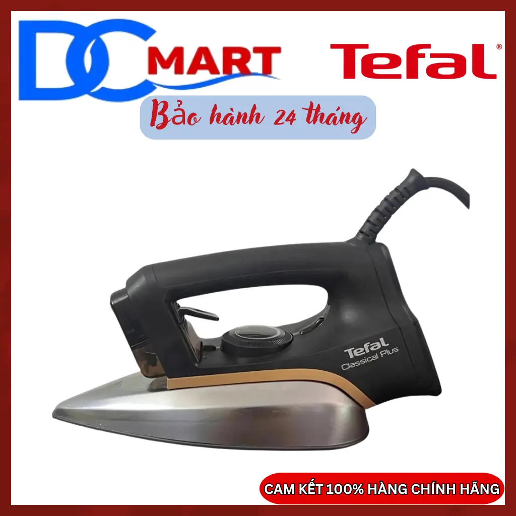 Bàn ủi khô TEFAL FS3120L0 1300W - Hàng chính hãng, bảo hành 24 tháng - Là Quần Áo