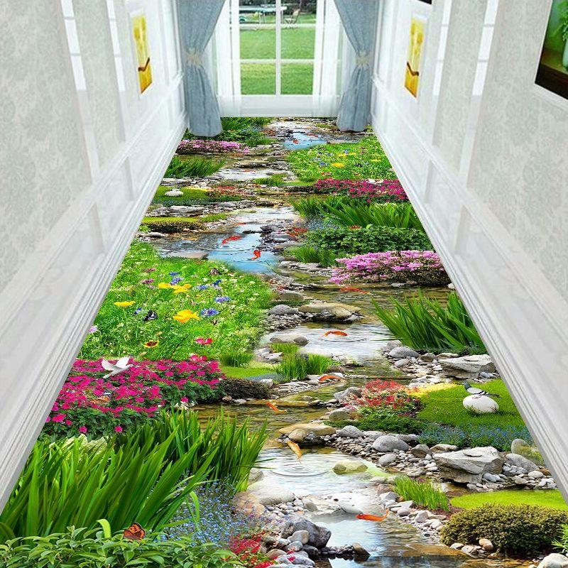 Product Introduction of Floor Mat Door Mat Home Living Room Bedroom Full Bedside Carpet Hallway Corridor Kitchen Absorbent Non-Slip Floor Mat 13