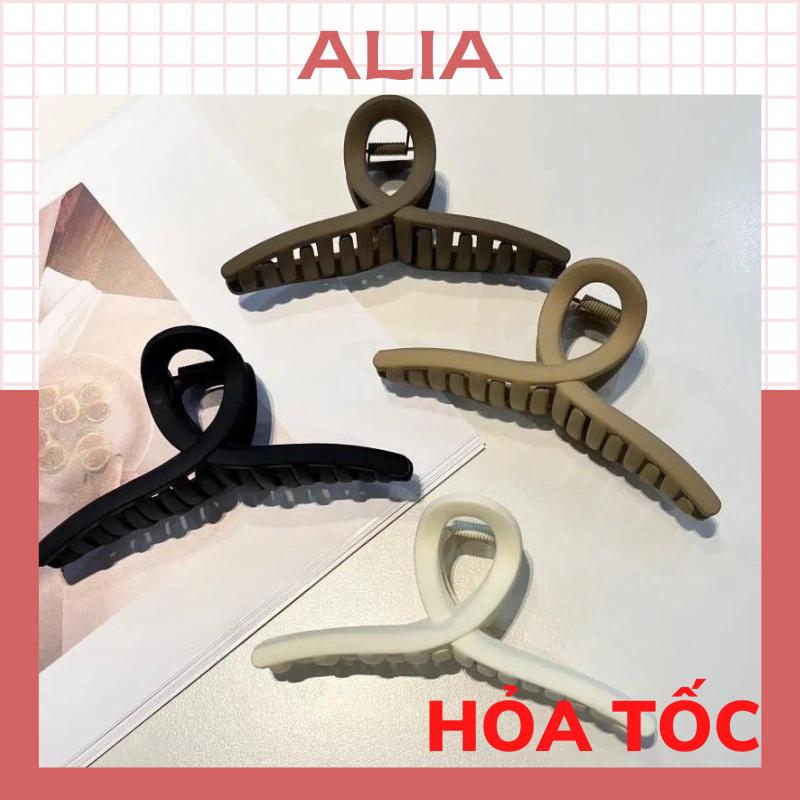 Kẹp Tóc Bằng Nhựa Acrylic Cỡ Lớn 13cm Dễ Thương Phong Cách Hàn Quốc