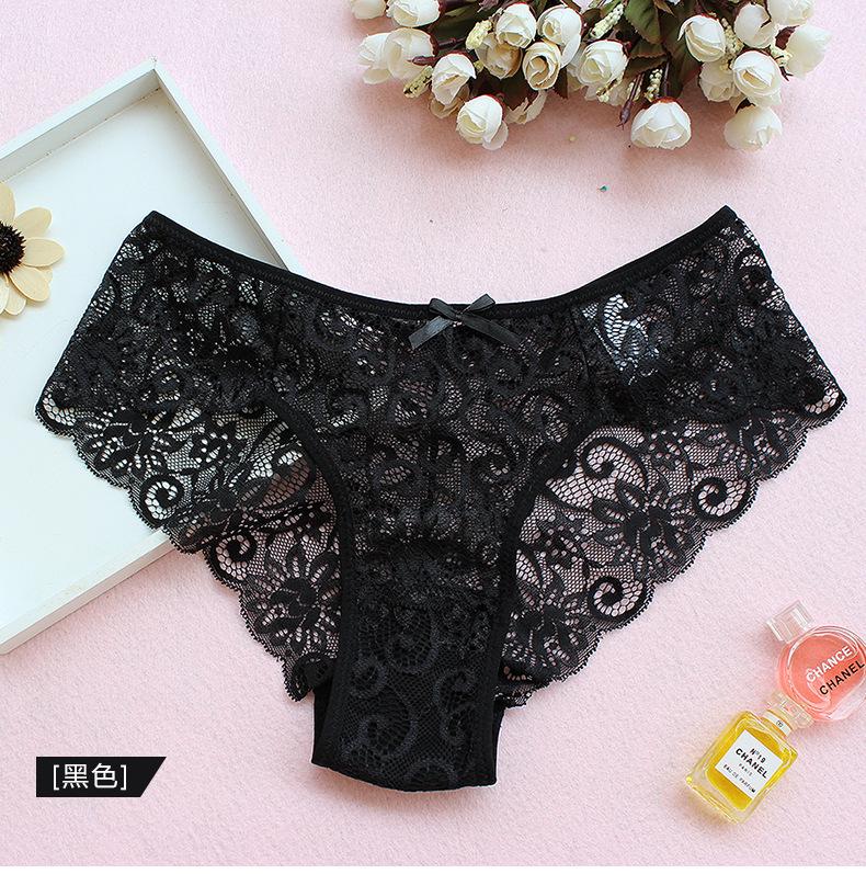 Product Introduction of Đồ Lót Ren, Phong Cách Châu Âu, Dành Cho Nữ, Ngoại Cỡ, Quần Lót Cạp Thấp, Thoải Mái, Đồ Lót Nữ 6