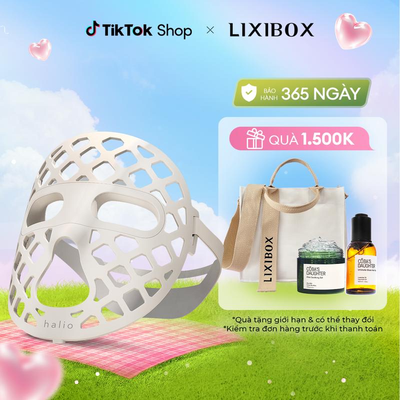 [KOLs] Mặt Nạ Ánh Sáng Halio PureGlow Ultralite Silicone LED Chăm Sóc Da Hỗ Trợ Cải Thiện Da  Face Mask mặt  nạ