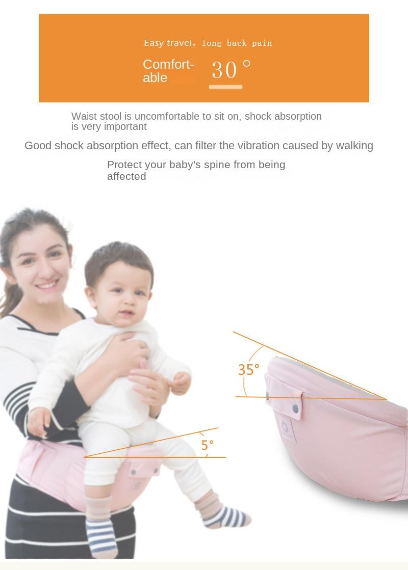 Product Introduction of Baby Waist Stool Baby Carrier Strap Hold Stool Baby Carrier 5