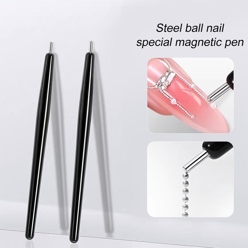Product Introduction of The new nail-suction ball special magnetic pen high-precision magnet magnet nail shop special magnet tool Manicure Nail Care Nail Art 0