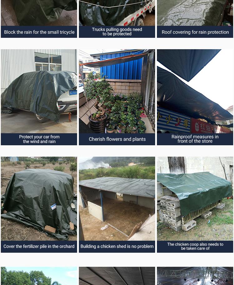 Product Introduction of （1）buy 1 get 1 free All-Weather Heavy Duty Tarpaulin - Waterproof and Versatile Outdoor Tarp for Camping, Logistics, and More Cover retractable  tent outdoor tent paper  tarp 16