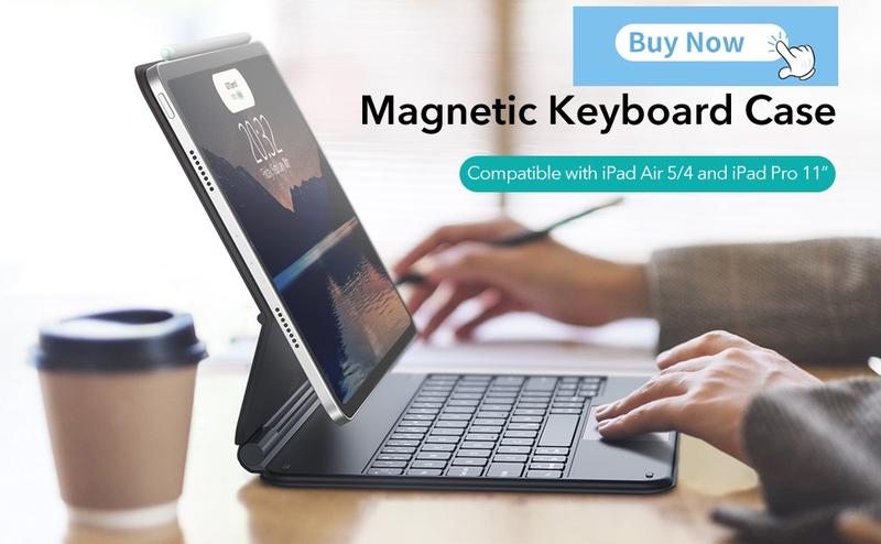 Product Introduction of "Goojodoq for ipad keyboard with Case for Air 4/5 /6 Pro 11 12.9 2021 - 2018 A16 M3 2025 Gen10 floating cantilever cover wireless bluetooth" 36