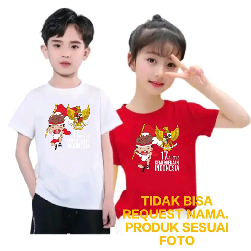 KAOS ANAK EDISI 17 AGUSTUS HUT RI 4
