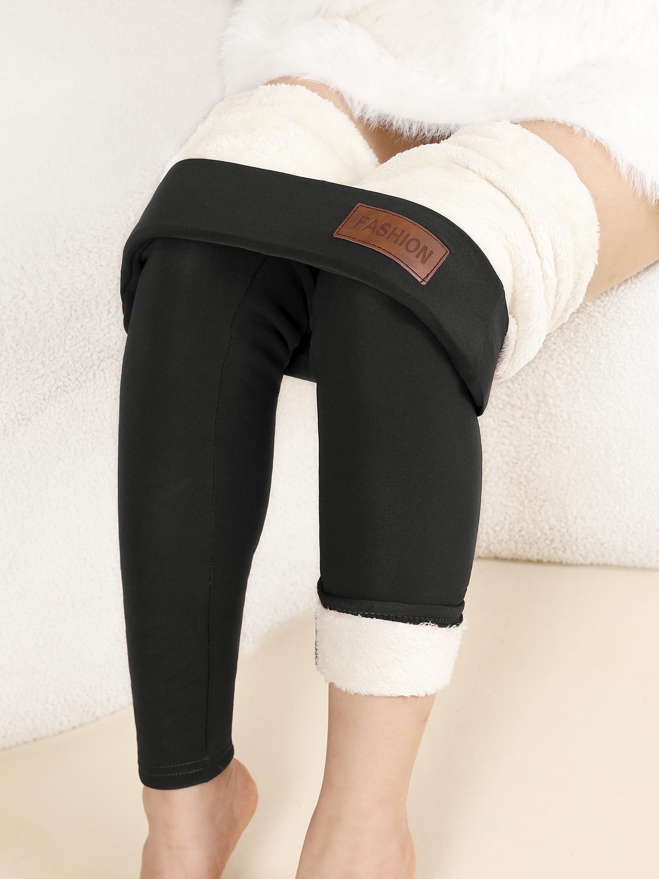 Winter Women's High Waist Sports Tummy Control Leggings, Casual Soft Fleece-Lined High Stretch Warm Pants, Gym Clothes, Ladies Sportswear for Indoor Outdoor Wear, Leggings for Women, fleece-lined, High Waisted Leggings Winter Women's High Waist Sports Tummy Control Leggings, Casual Soft Fleece-Lined High Stretch Warm Pants, Gym Clothes, Ladies Sportswear for Indoor Outdoor Wear, Leggings for Women, fleece-lined, High Waisted Leggings