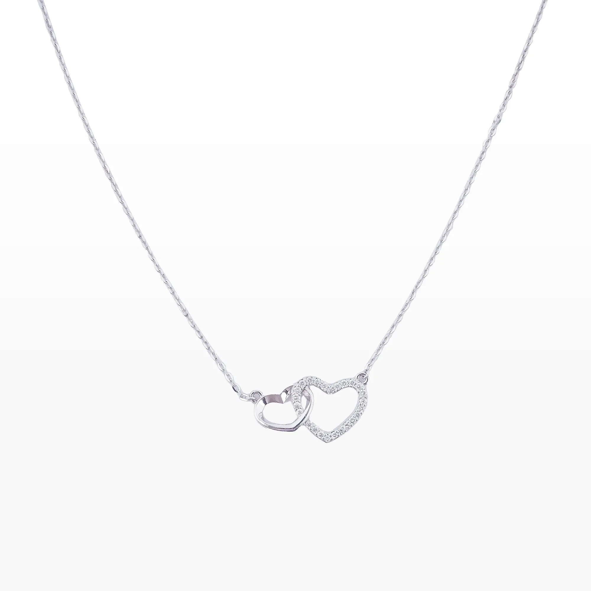 Dây cổ Kim cương trái tim hạnh phúc HLV 416 - Cashion | BST Lời Yêu