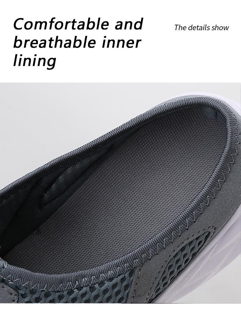 Product Introduction of Sneakers Casual Shoes for Men Breathable Summer Lightweight Comfortable Black Slip-On Driving Walking Shoes Tenis Masculino Boy Runner 42