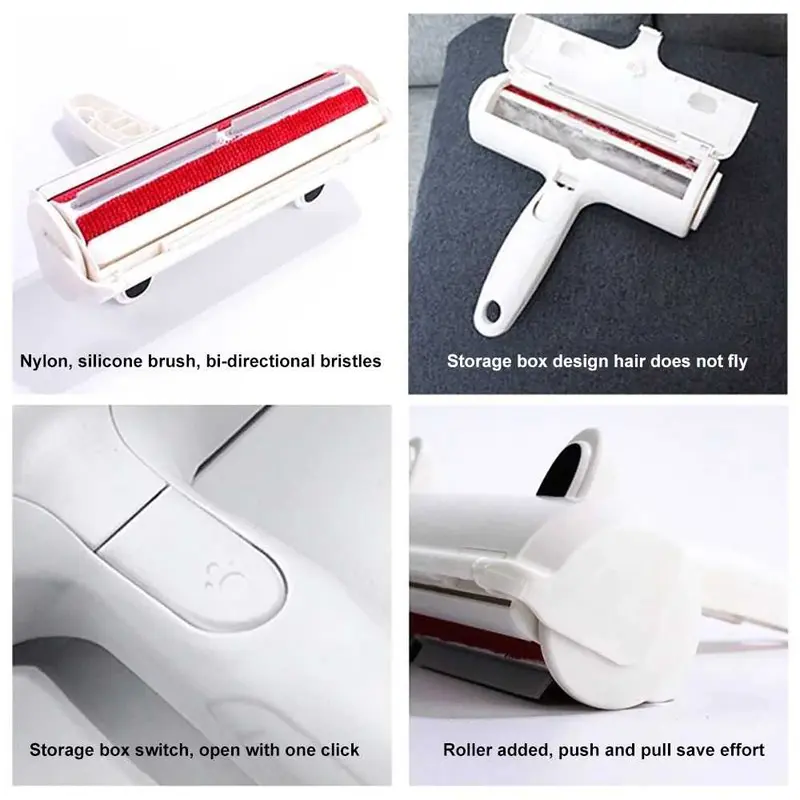 Pembersih Bulu KucinG/Anjing  Tanpa Merusak Pakain Karpet Dan Furniture Lint Remover Roller Pet Hair 8