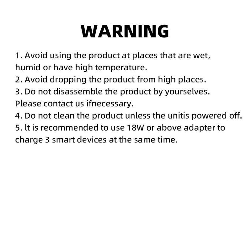 3 in 1 Wireless Charger, Foldable Charging Stand, Multifunctional Charging Station for Samsung Galaxy Phone Watch Earphone 2