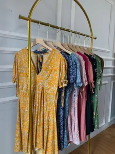 Rachel Tropical Dress Rayon Wanita