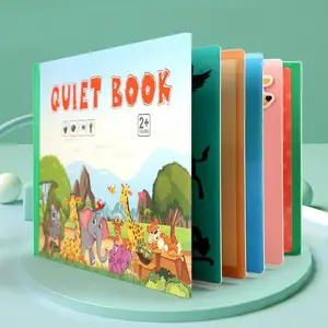 LO Quiet Book Busy Book Buku Edukasi Anak Buku Aktivitas Anak Kids Montessorri Activity Book Education