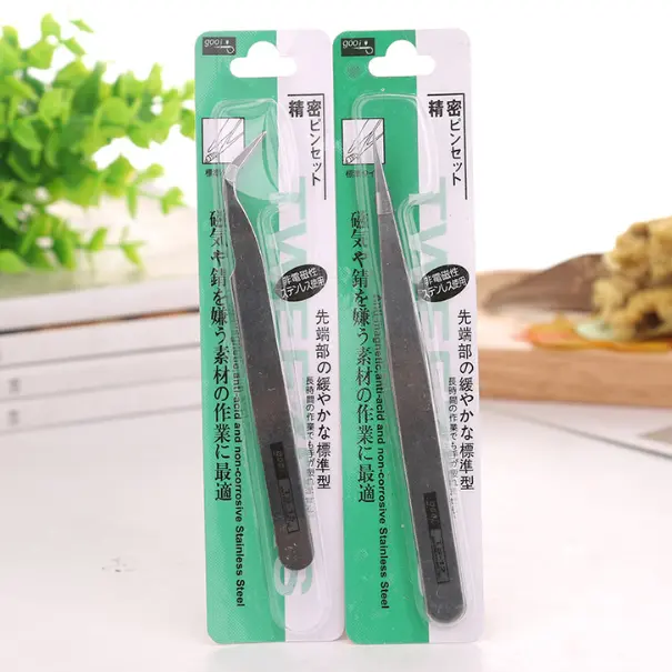 Nhíp Gooi chuyên dùng gắn mi tách mi nối mi giả - Chất liệu Inox không gỉ