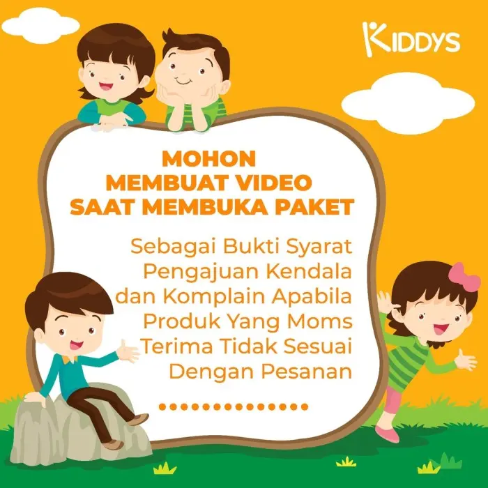 Kiddys Baju Kaos Bordir Pendek Kancing Pakaian Fashion anak Unisex Cotton Combed KA81 8