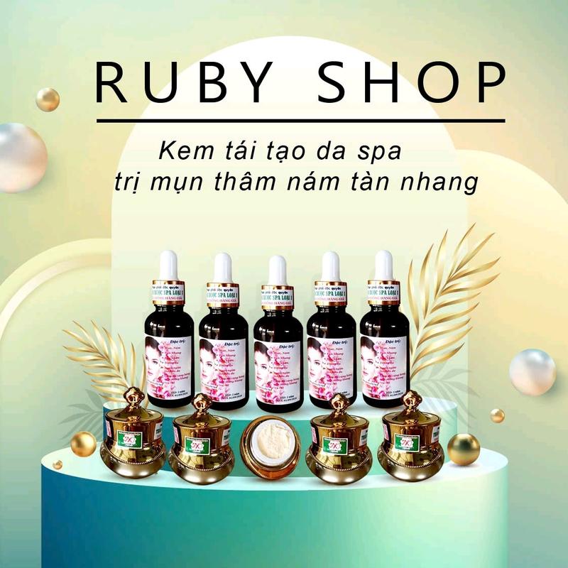 5 kem 5 nước tái tạo da spa trị mụn thâm nám tàn nhang ( kèm bông Gòn)