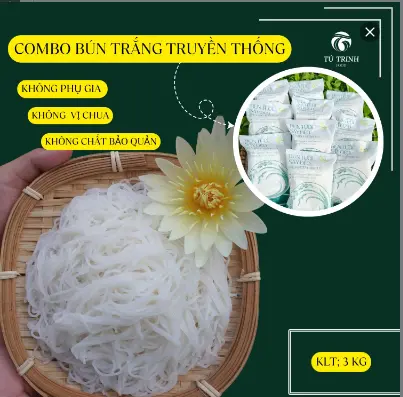 [Bún/Bún Bò/Phở]Combo 10 Gói Sấy Dẻo Vị Truyền Thống - Tú Trinh Food.( Thức Ăn ) 1