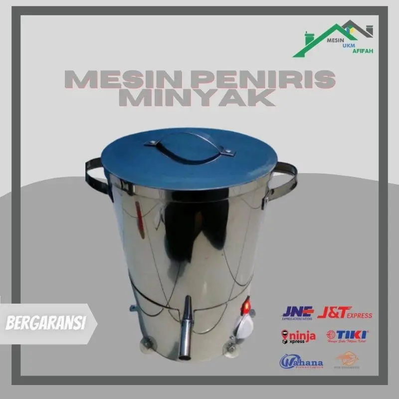 Mesin peniris minyak atau spiner otomatis kapasistas 10 Liter 0