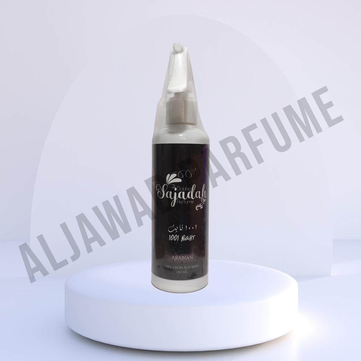 Al jawad Parfume sajadah by dobha 250ml Perfume Woody Oud Floral Spicy Sandalwood Aroma Segar untuk Ibadah di Masjid atau Rumah