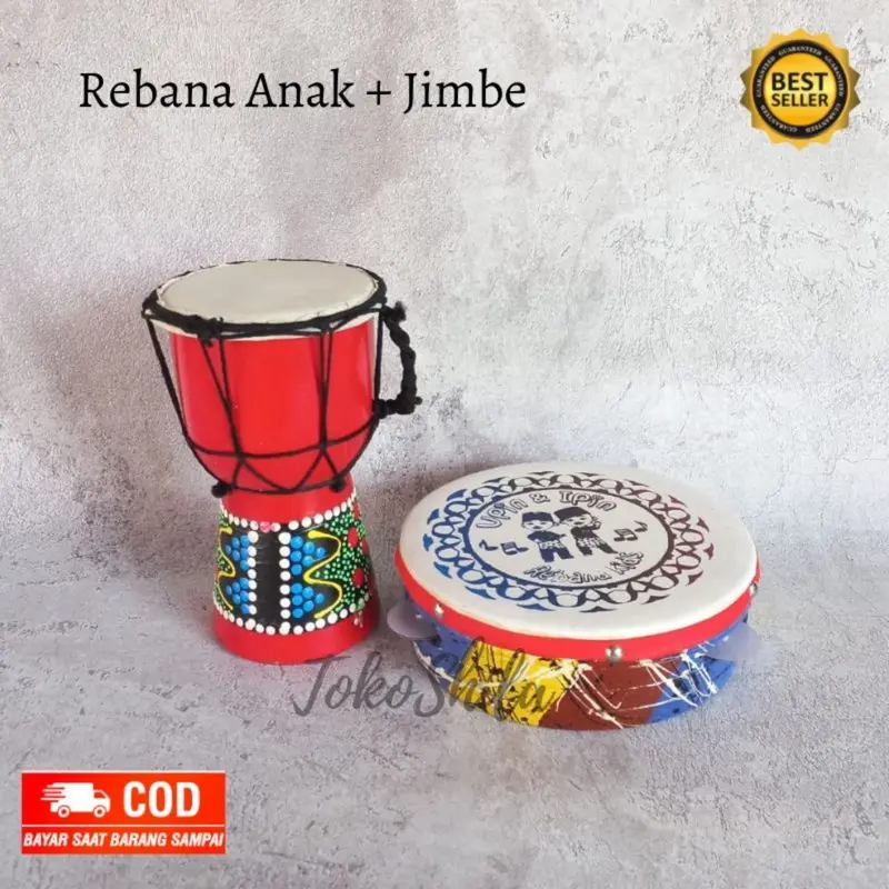 Alat Musik Rebana anak satu paket 0