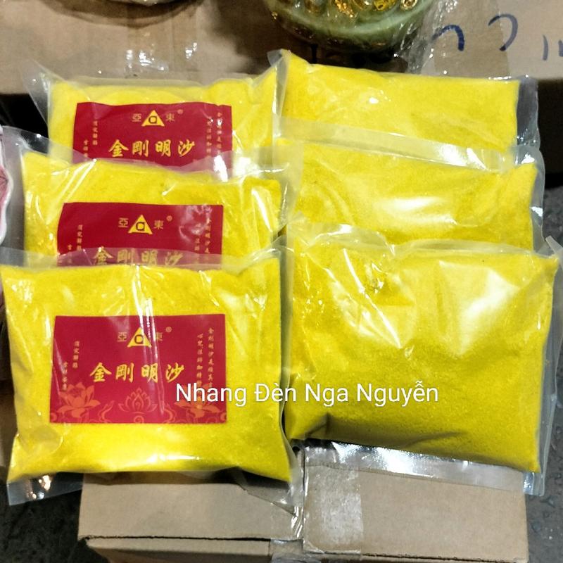 Combo 5 bịch Cát Vàng Kim Sa bỏ Lư Hương Cát vàng thay bát nhang 500 gram