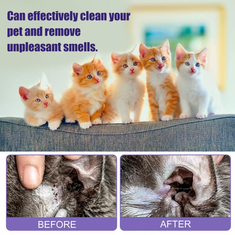 Product Introduction of [Ready Stock & Cod] Yegbong Pet Wipes Multi-Purpose Pet Cleaning Wipes Deodorant Cleaning Earmite Earwax Eye Dirt 8