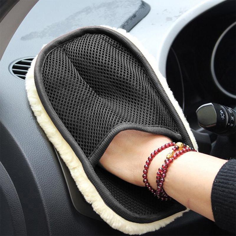 Product Introduction of Car Wash Brush Cleaning Wool Soft Gloves, 2 Counts High-Density Car Wash Gloves, Car Wash Sponge Car Cleaning, Car Wash Accessories 17