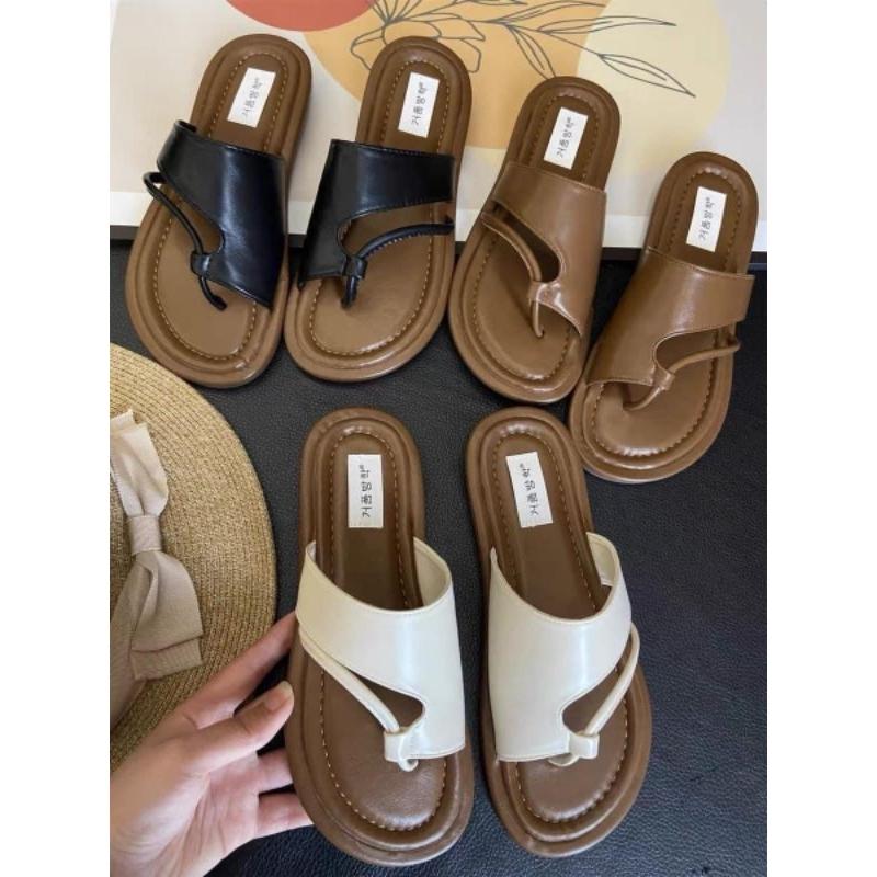 Dép tông đi biển dễ thương mềm nhẹ giá rẻ dễ đi Nữ DéP Shoes GiàY Sandal Nhung 3