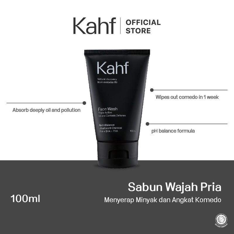 KAHF Face Wash 100 Ml | Sabun Wajah Pria 4