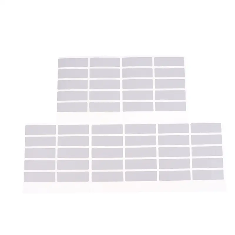 Thẻ Cào Phần Thưởng Hình Chữ Nhật, 50 Cái, 48x15mm, Miếng Dán Lớp Phủ Phim, Nhãn Cào, Thẻ Giảm Giá Xổ Số Tự Làm, Thích Hợp Cho Trẻ Em 8