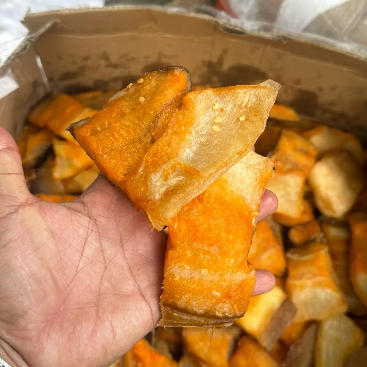 Khô cá ngát khúc hàng khô ba nắng vị lạt vừa ăn đóng gói (0,5kg -1kg)