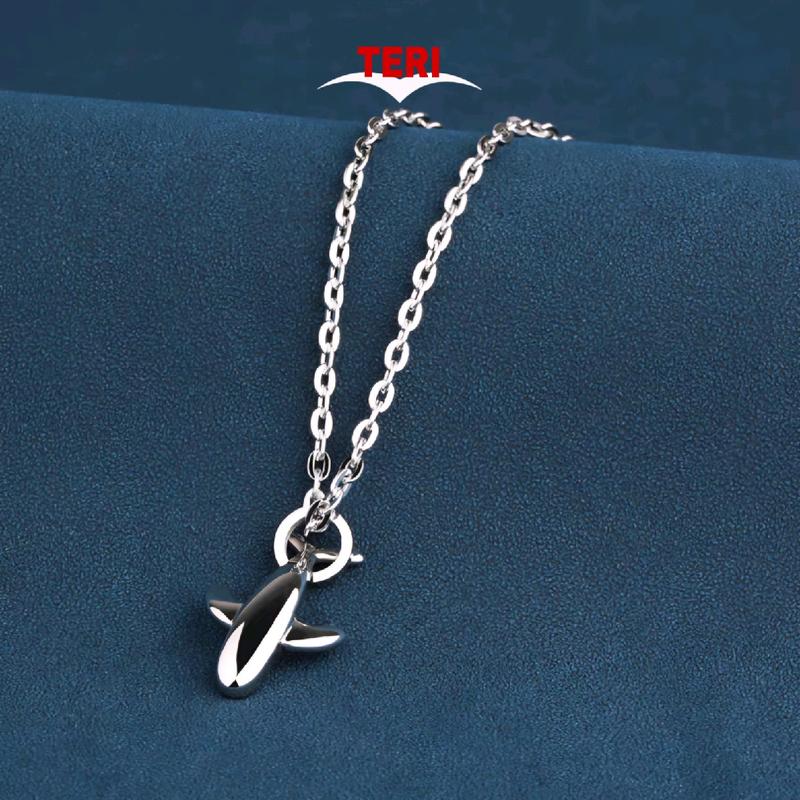 Dây chuyền thời trang nam nữ Cá Voi Teri 316L freesize - Trang sức Phụ kiện tối giản thanh lịch 2