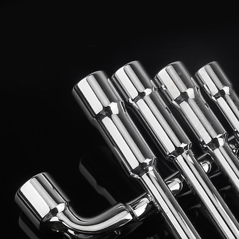 L Socket Spanner Wrench Shaped Hexagonal Torque Spanner Set Car Repair Tool Wrench Set Spanner Hand Tool Car Tools 7
