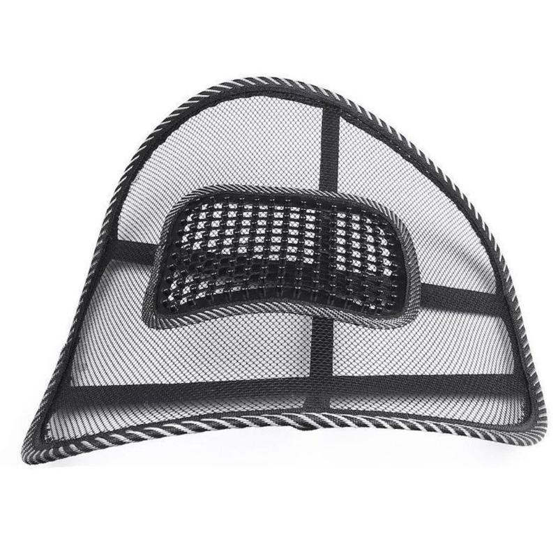 Product Introduction of Universal Mesh Car Waist Cushion Ventilate Car Interior Supplies Back Lumbar Cushion Lumbar Massage Chair Back Support Office 17