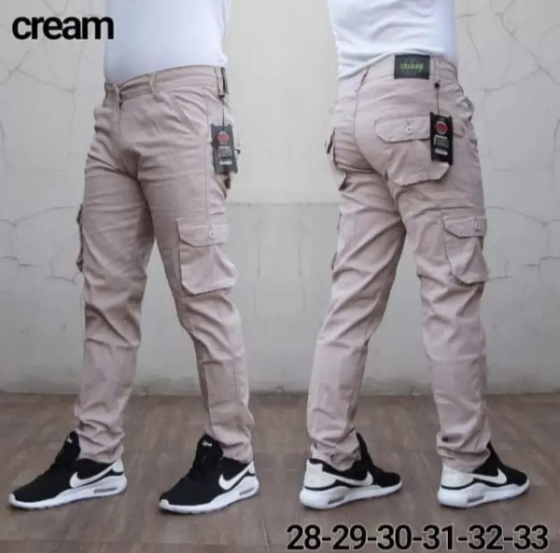 Product Introduction of TERLARIS] CELANA CARGO PANJANG PRIA UKURAN 27-38  QUALITY SLIMFIT COWO SKINNY POLOS COWOK 5