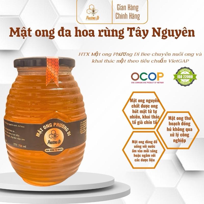 Mật Ong Hoa Rừng Tây Nguyên, mật ong Thô Nguyên Chất Khai Thác Tổ Mật Ong Già Chín Tổ Tự Nhiên, OCOP 4 sao Gia Lai