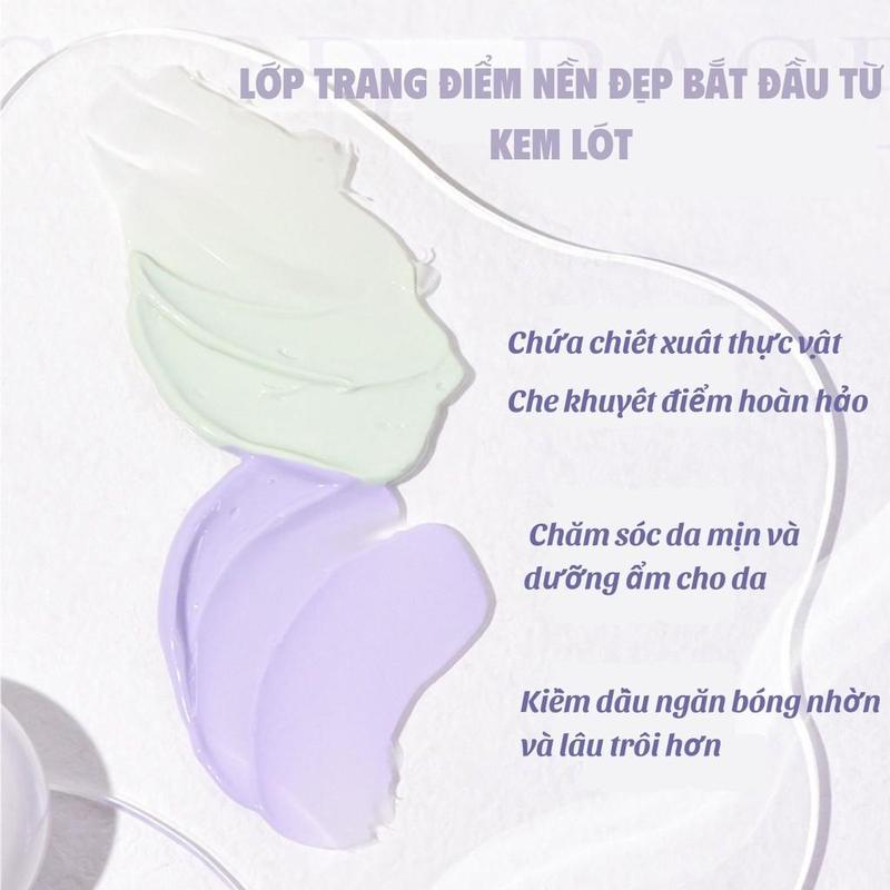 Kem Lót Triệt Sắc GOGO TALES Silky Flawless GT450 35g - che khuyết điểm hỗ trợ dưỡng ẩm làm sáng da gogotales 3