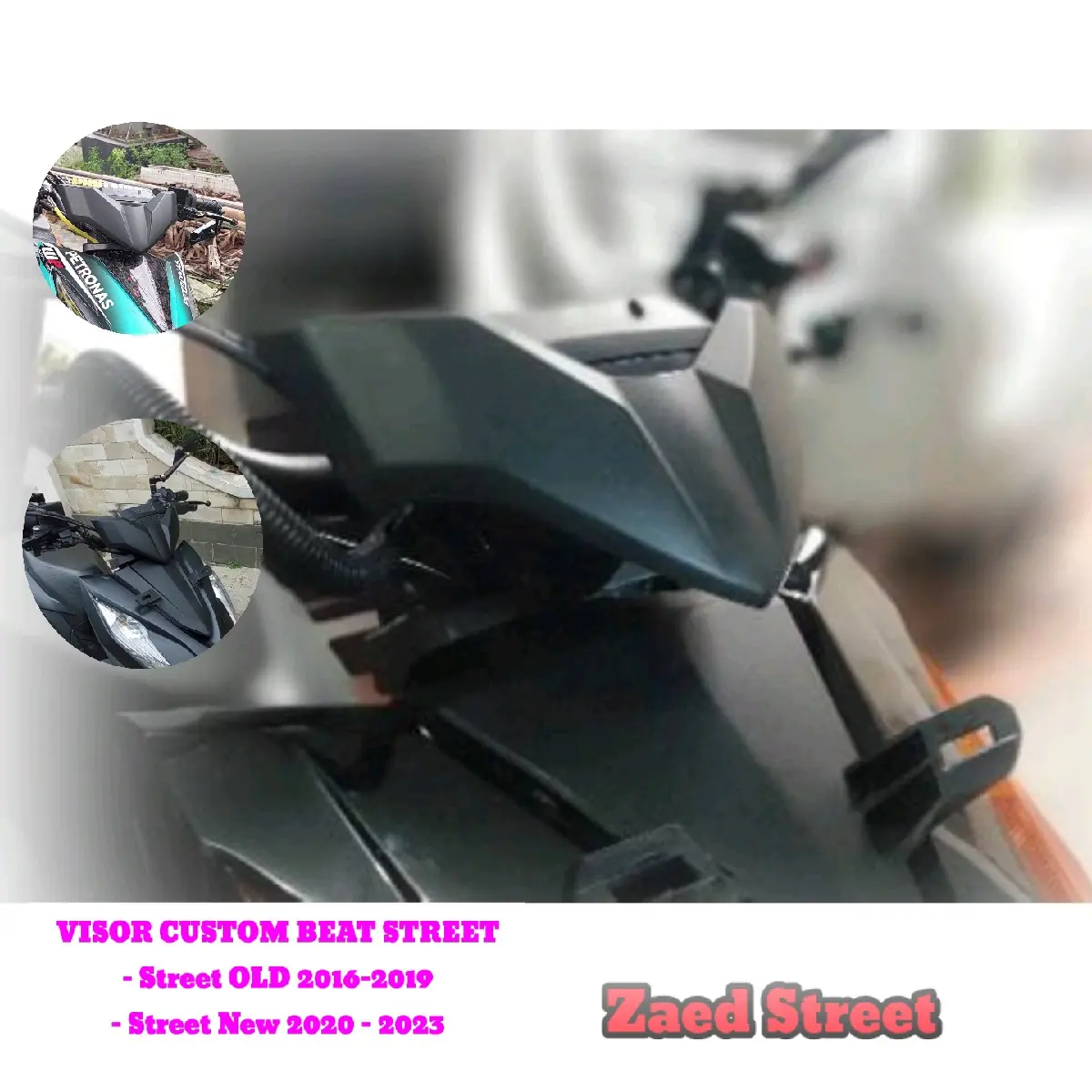 Visor custom BEAT street_aksesoris Beat street