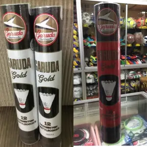 Garuda Gold PUTIH MERAH Shuttlecock Cock Kok Bola Bulu Tangkis Badminton Original Raket